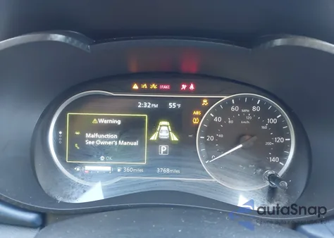 2025 Nissan Versa 1.6 Sv из США, поврежденный, VIN 3N1CN8EV3SL871470